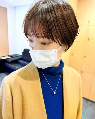 ショート カラー STEP所属・STEP HIDEのヘアスタイル