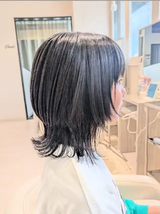 ミディアム 田端みおと🐱 SoZoBridgeのヘアスタイル