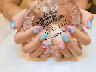 ネイル 長さだし専門店 M2　rikaのネイルデザイン