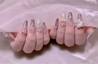 ネイル 長さだし専門店 M2　rikaのネイルデザイン