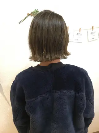 ショート カラー ショート、ボブ シマダマサトのヘアスタイル