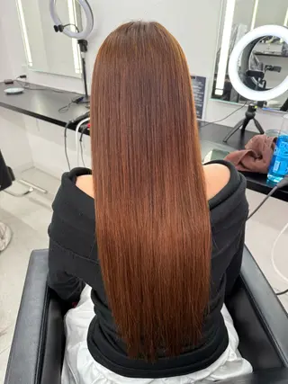 ロング カラー Neolive Luca　御茶ノ水店所属・透明カラー/韓国風 Subaruのヘアスタイル