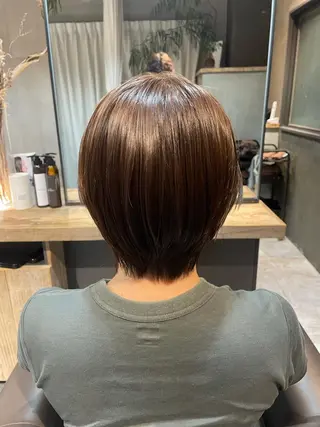 ショート 阿部 翔一郎/暖色系カラーのヘアスタイル