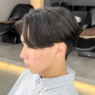 ミディアム パーマ メンズ 【池袋店 店長】伊藤 昂樹/曲がる縮毛矯正のヘアスタイル