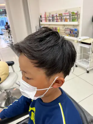 メンズ バレイヤージュ/ヘア アレンジ/shionのヘアスタイル