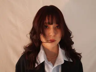 セミロング カラー 小笠原 悠斗のヘアスタイル