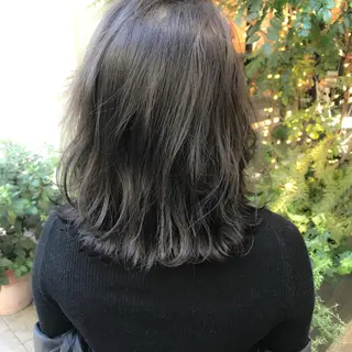 ミディアム LOMA🇰🇷 銀座クボタのヘアスタイル
