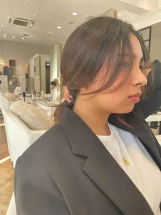 ロング 韓国ヘア🤍 慎之介のヘアスタイル