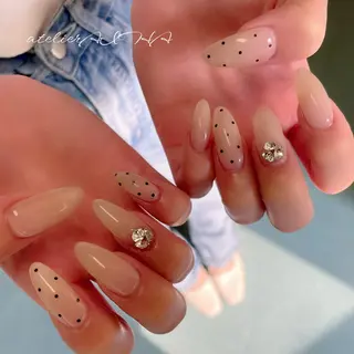 ネイル nail&eyelashsalon atelier fam上本町店所属・アトリエ FAMのネイルデザイン