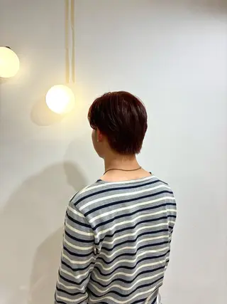 カラー メンズ ハナダ メイのヘアスタイル