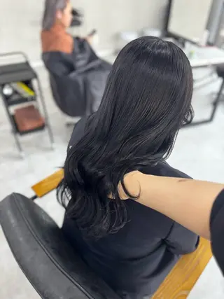 ロング カラー 赤み無し柔らかカラー 【梅田】madokaのヘアスタイル