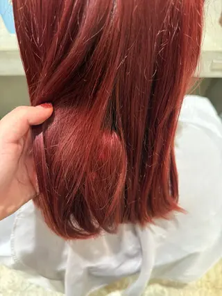 カラー NAVY 日 和のヘアスタイル