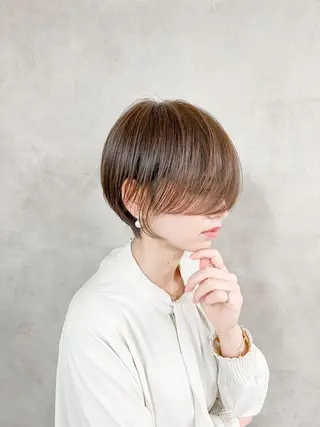 ショート カラー 🎁無料カットカラー 📷撮影モデル募集✨のヘアスタイル