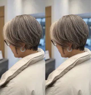 ショート 東 大介/骨格矯正カットのヘアスタイル