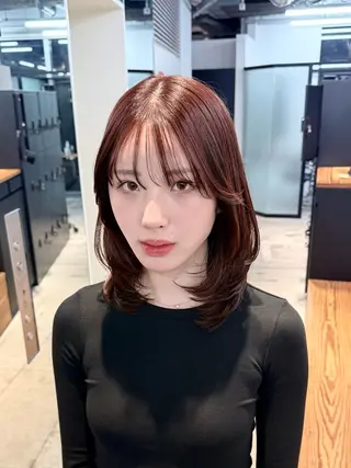 ミディアム カラー DX  share salon渋谷所属・カラー系/カット特化 🟠オオタキマサシのヘアスタイル