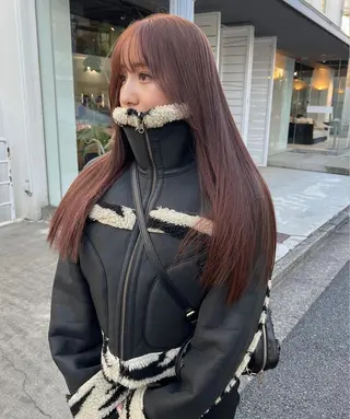 ロング 🎀韓国/艶髪/暗髪 🎀 柚月🫧立川駅のヘアスタイル