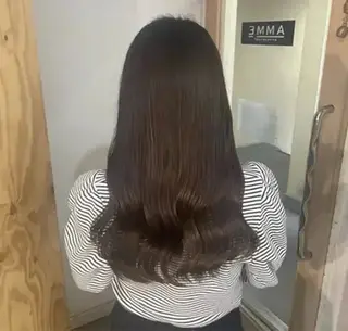 セミロング 髪質改善&艶カラー sotaのヘアスタイル