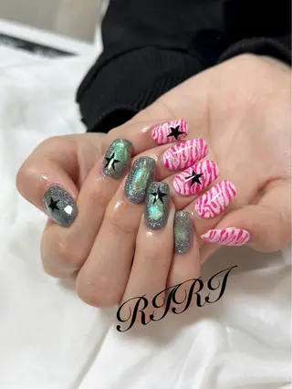 ネイル riri オーナーのネイルデザイン