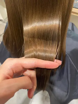 ロング カラー マンツーマン施術🌷 透明感/HIKARIのヘアスタイル