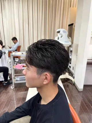 ショート メンズ AROH  men's cut&men's perm 船橋店所属・🧊メンズ特化🧊 高木航希のヘアスタイル