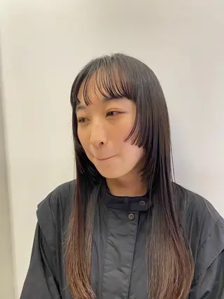 セミロング 似合わせカット /パーマ岡本淳平のヘアスタイル