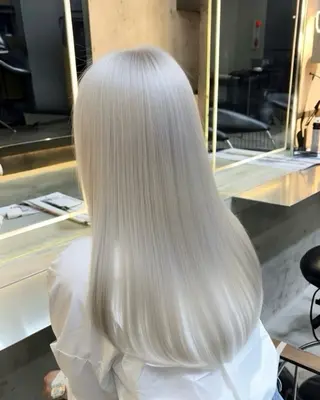 ロング ケアブリーチ/ 髪質改善/垣尾颯大のヘアスタイル