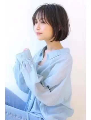 ミディアム ORO 池田店 松永歩莉のヘアスタイル