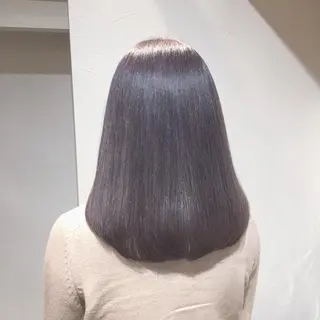 ミディアム カラー ヘアアレンジ As hair所属・柔らか垢抜けｶﾗｰと ｶｯﾄ🫧ASUKAのヘアスタイル