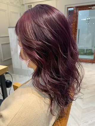 セミロング り ほのヘアスタイル