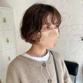 ショート パーマ em HAIR 🌿下北沢のヘアスタイル