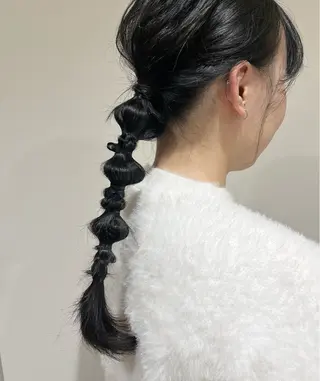 セミロング 梅田美容室/カット /Maoのヘアスタイル