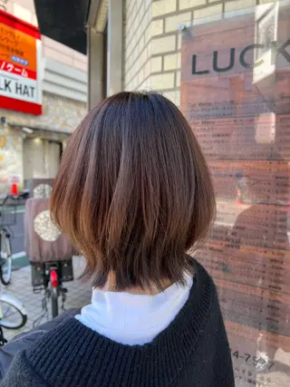 ショート 🌞レイヤー×カラー 前川那津美🌞のヘアスタイル