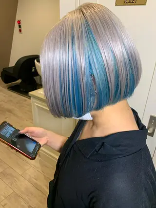 ショート 🍀ケアブリーチ カラー🍀坂井のヘアスタイル