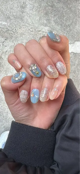 ミディアム y'sbeauty 天王寺店のネイルデザイン