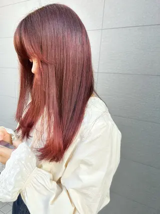 ロング カラー ナカジマ ナナのヘアスタイル