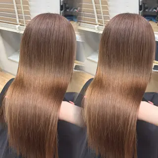 ロング カラー 吉成 葉南のヘアスタイル