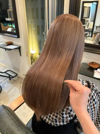 ロング collet ginza所属・【髪質改善】カラー 韓国ヘア🎀RISAのヘアスタイル