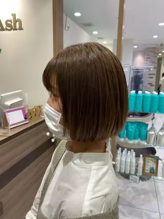 ショート カラー パーマ 髪質改善専門💎💫 大滝真也のヘアスタイル