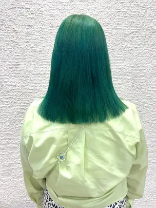 セミロング カラー パーマ ヘアアレンジ 🍒KIKUCHI KANAE🍒のヘアスタイル