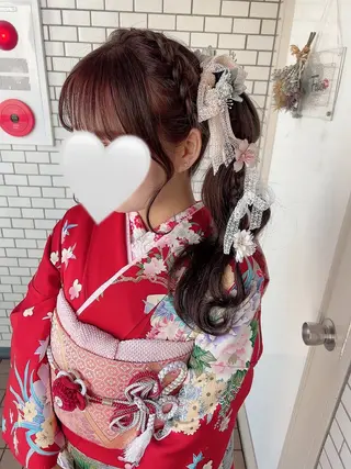 ヘアアレンジ 大人可愛いヘアメイク 💋🧚‍♀️しずかのヘアスタイル