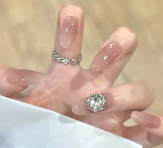 ネイル Miu Miu 🎀 長さだし專門のネイルデザイン