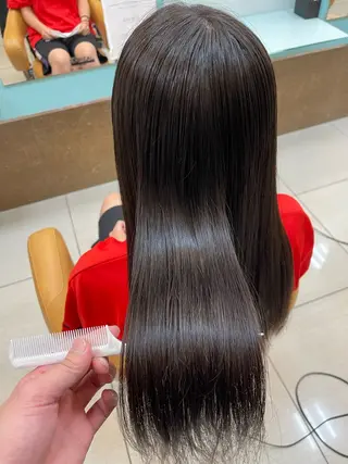 ロング SOYON西大寺店所属・ダブルカラー/ 髪質改善💎安藤のヘアスタイル