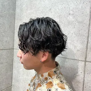 パーマ メンズ ✨️ツイスパ波巻き特 化小杉澪生✨️のヘアスタイル