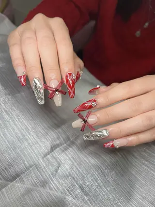 ネイル Lee Nails チップ長さだし専門店のネイルデザイン