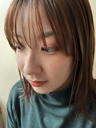 ロング カラー 86futureshair所属・岡田 麻矢のその他イメージ