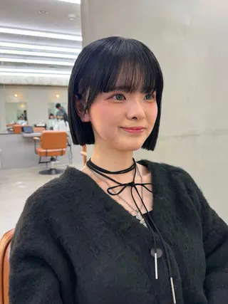 ショート カラー グレージュ/レイヤー /ボブ/moyu🎀のヘアスタイル