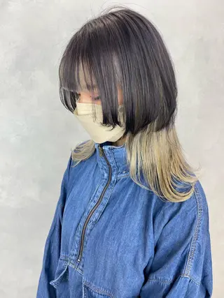 ミディアム 浦和美容室 スタイリスト🌼ゆきのヘアスタイル