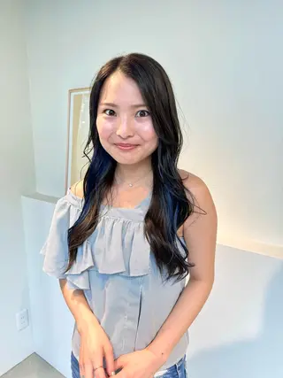 ロング カラー 髪質改善スペシャリス ト長尾勇弥/梅田中津のヘアスタイル