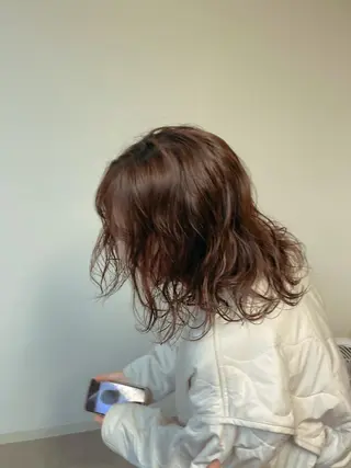 ミディアム 土井 貴司のヘアスタイル