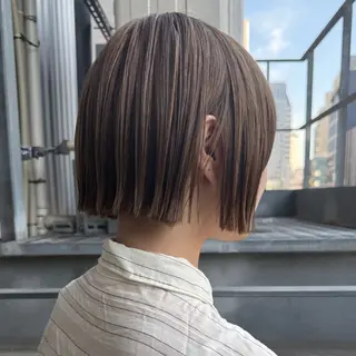 ショート Laff新宿所属・髪質改善/縮毛矯正/ ボブ/新宿/伊藤豊のヘアスタイル